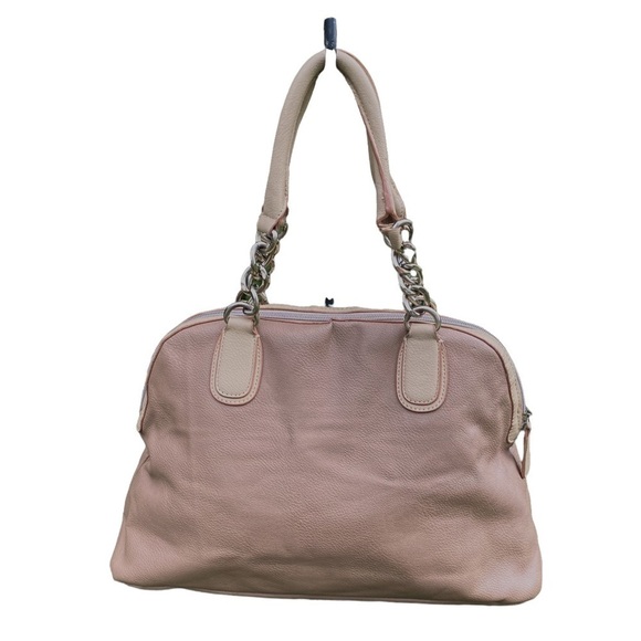 Guess Los Angeles Beige & Tan Faux Leather Purse - Picture 2 of 12